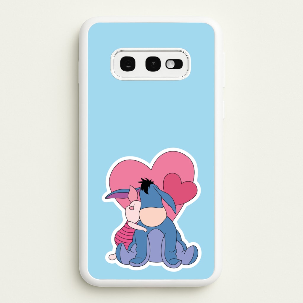 Donkey and Pig Valentine's - Disney Valentine's Phone Case for Galaxy S10e