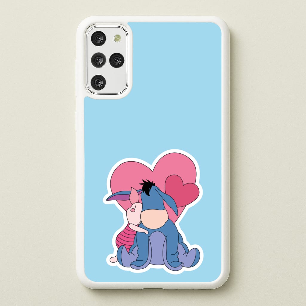 Donkey and Pig Valentine's - Disney Valentine's Phone Case for Galaxy S20 Plus