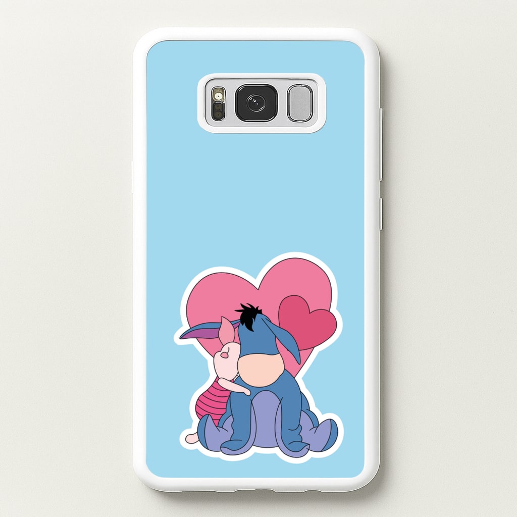 Donkey and Pig Valentine's - Disney Valentine's Phone Case for Galaxy S8 Plus
