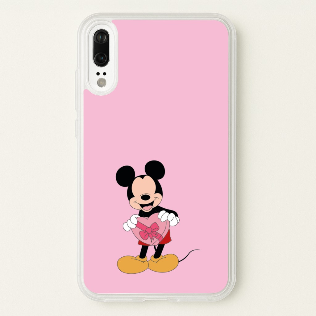 Mickey's Gift Valentine's - Disney Valentine's Phone Case for Huawei P20