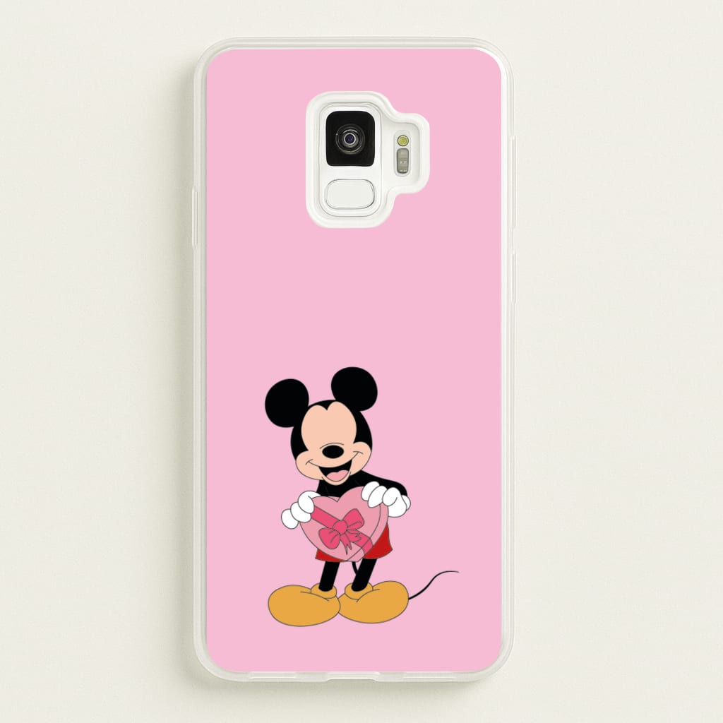 Mickey's Gift Valentine's - Disney Valentine's Phone Case for Galaxy S9