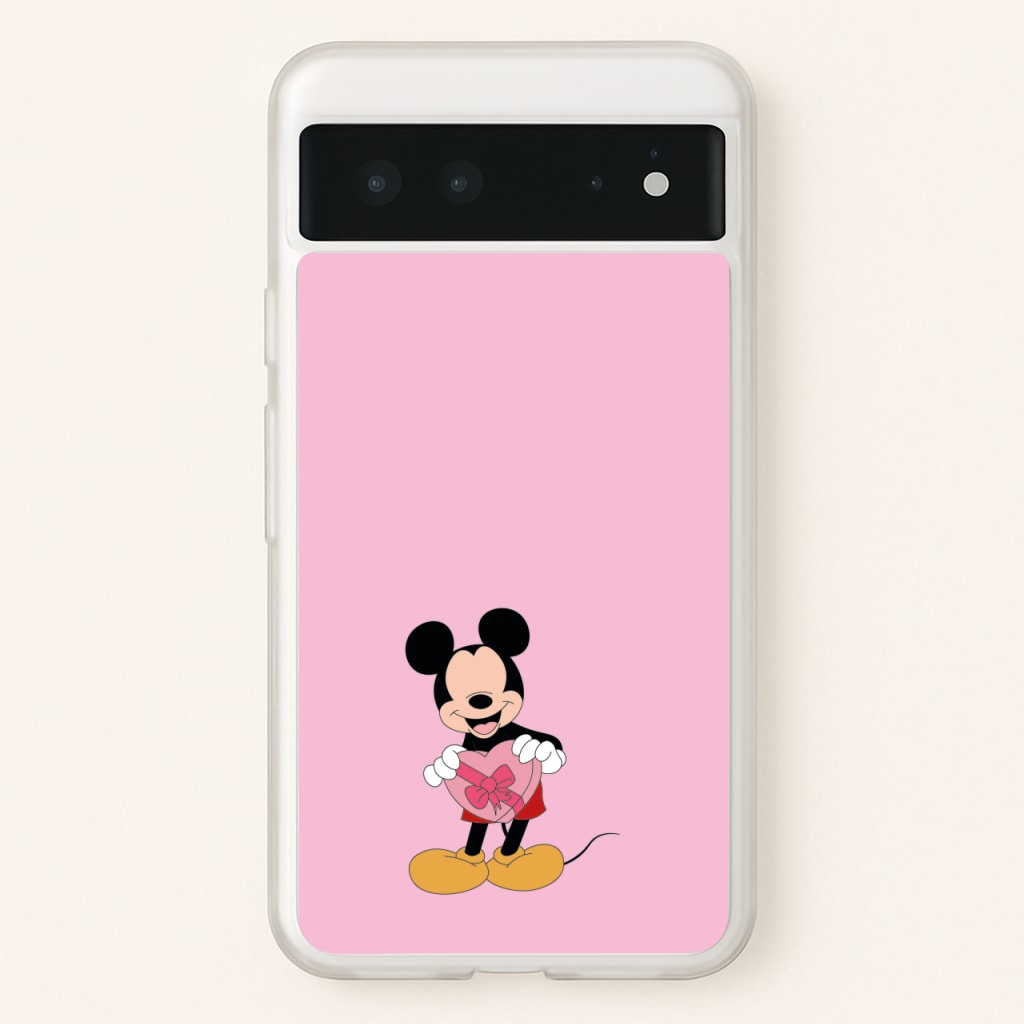Mickey's Gift Valentine's - Disney Valentine's Phone Case for Google Pixel 6