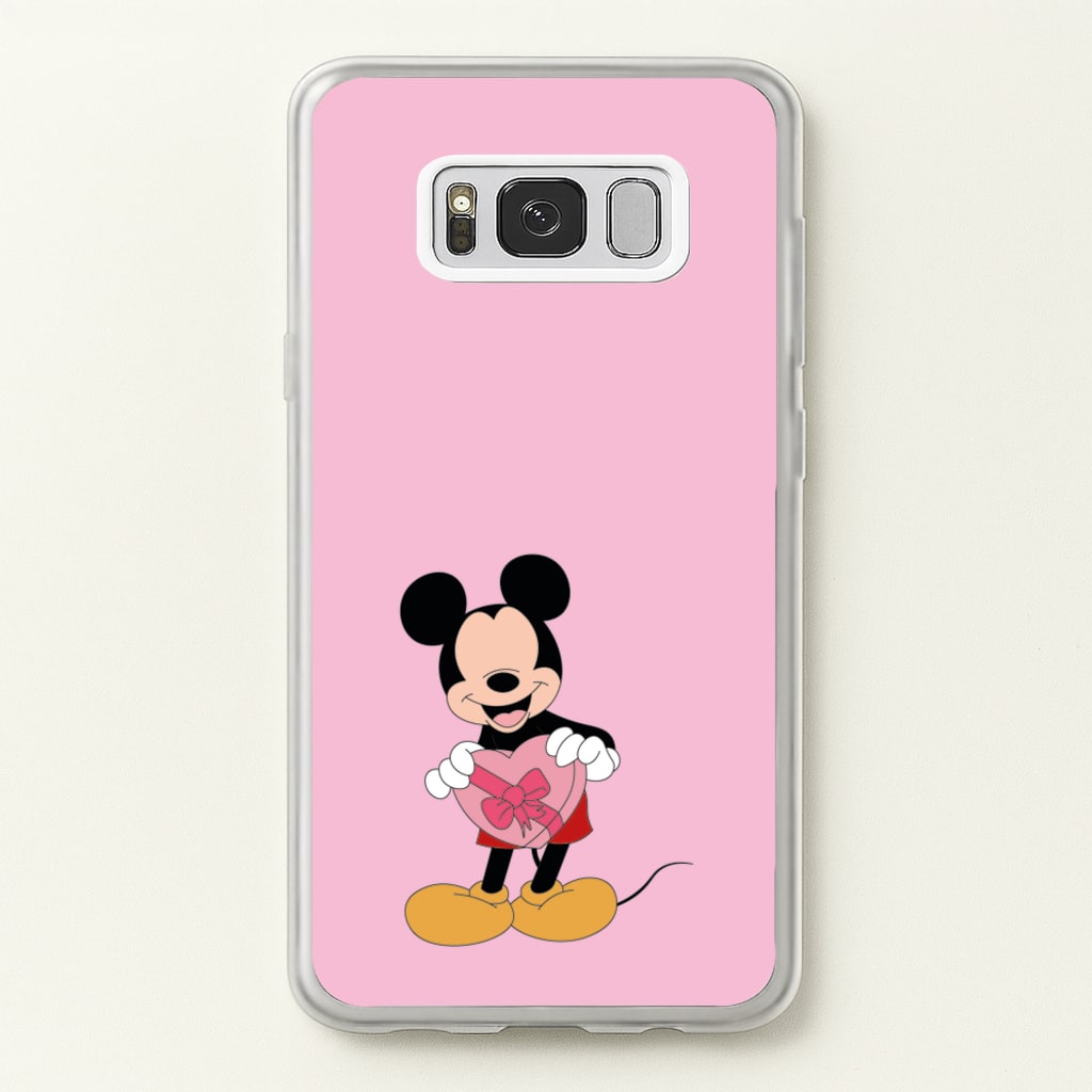 Mickey's Gift Valentine's - Disney Valentine's Phone Case for Galaxy S8 Plus