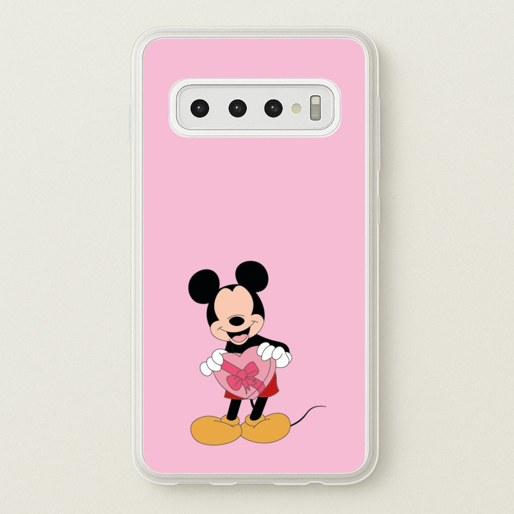 Mickey's Gift Valentine's - Disney Valentine's Phone Case for Galaxy S10 Plus