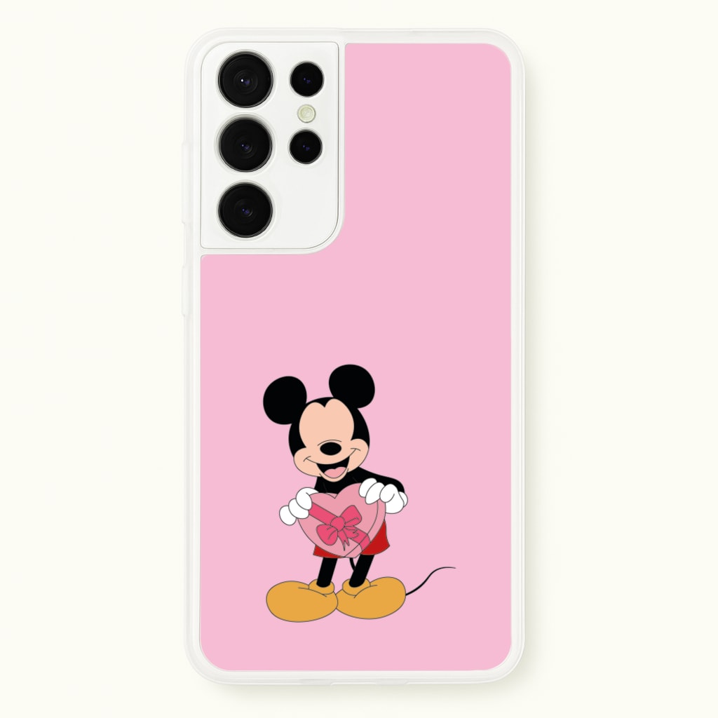 Mickey's Gift Valentine's - Disney Valentine's Phone Case for Galaxy S21 Ultra