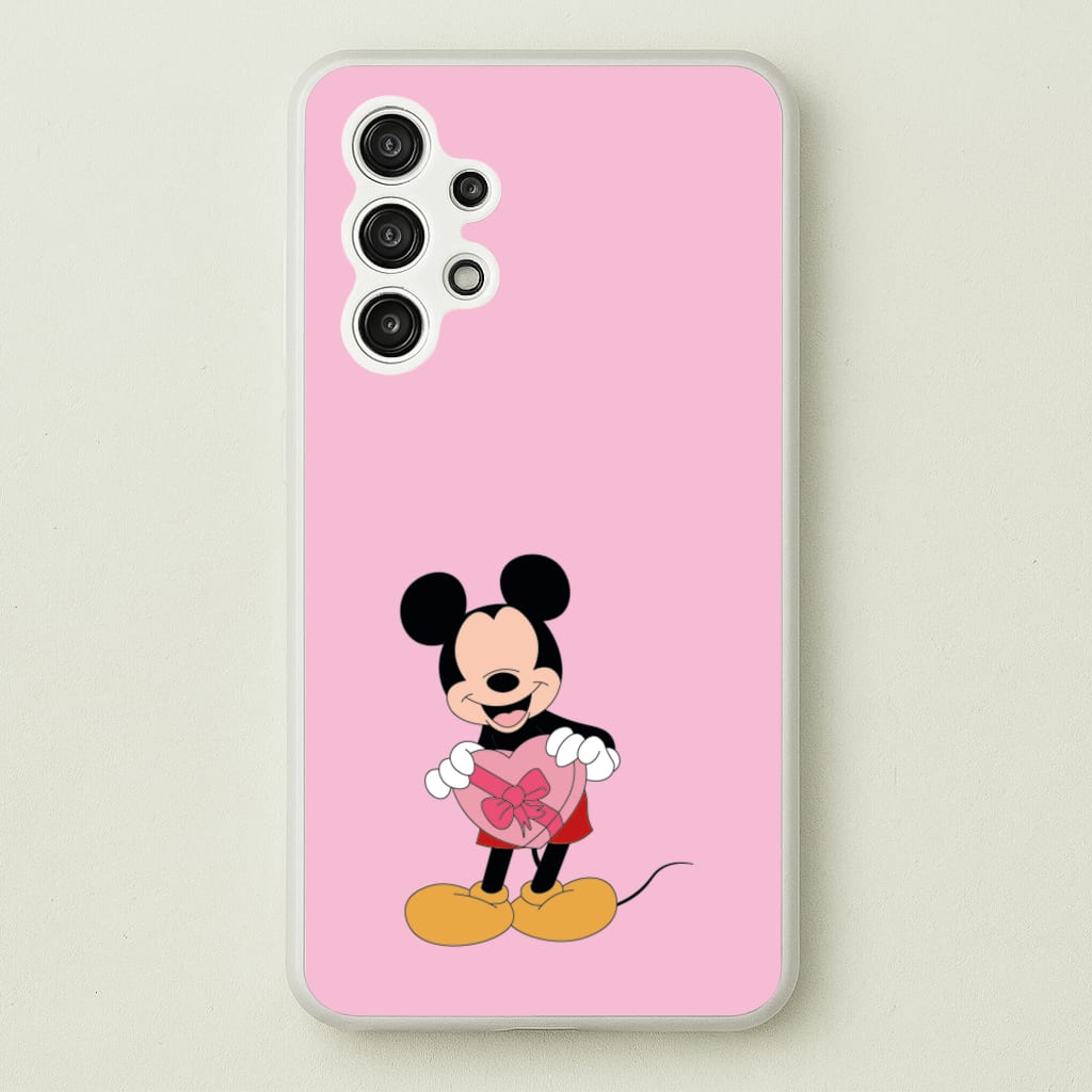Mickey's Gift Valentine's - Disney Valentine's Phone Case for Galaxy A13