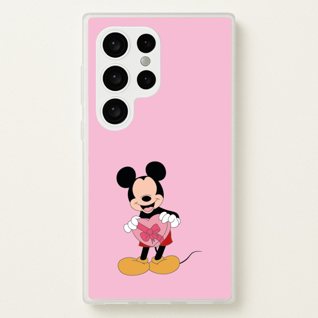 Mickey's Gift Valentine's - Disney Valentine's Phone Case for Galaxy S24 Ultra