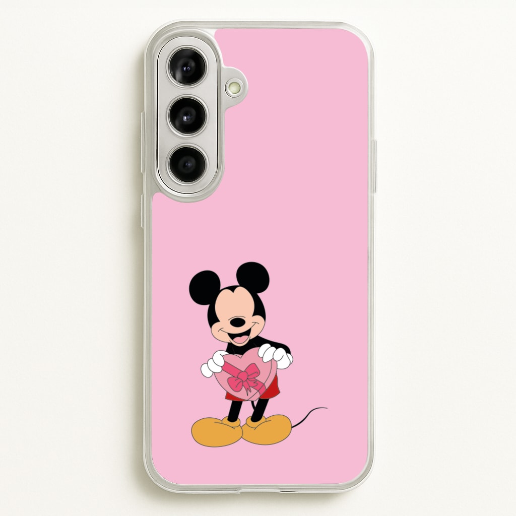 Mickey's Gift Valentine's - Disney Valentine's Phone Case for Galaxy A56