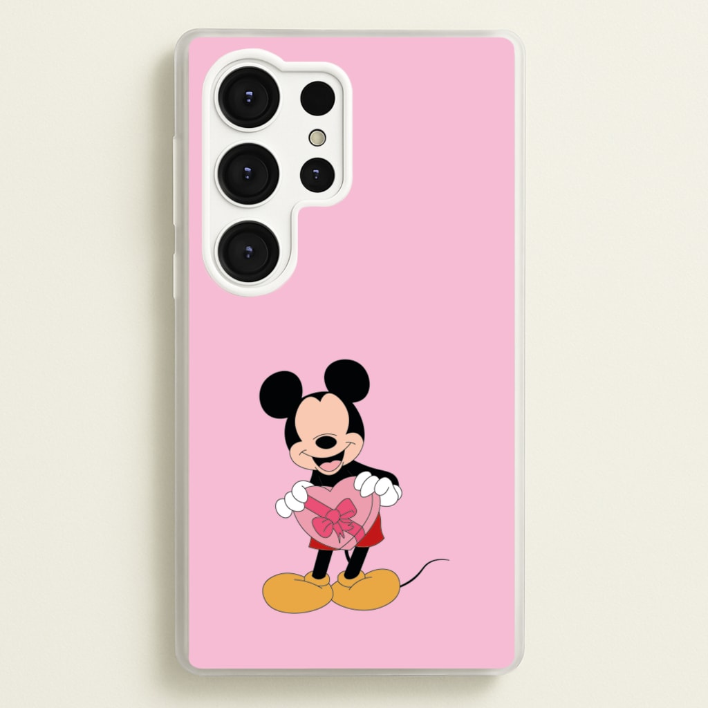 Mickey's Gift Valentine's - Disney Valentine's Phone Case for Galaxy S25 Ultra