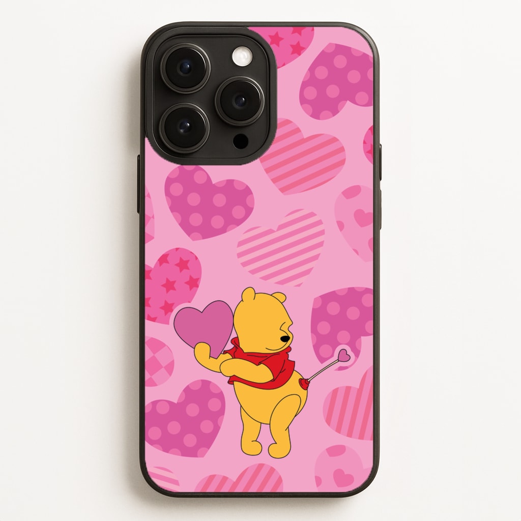 Cupid Pooh Valentine's - Disney Valentine's Phone Case for iPhone 16 Pro Max