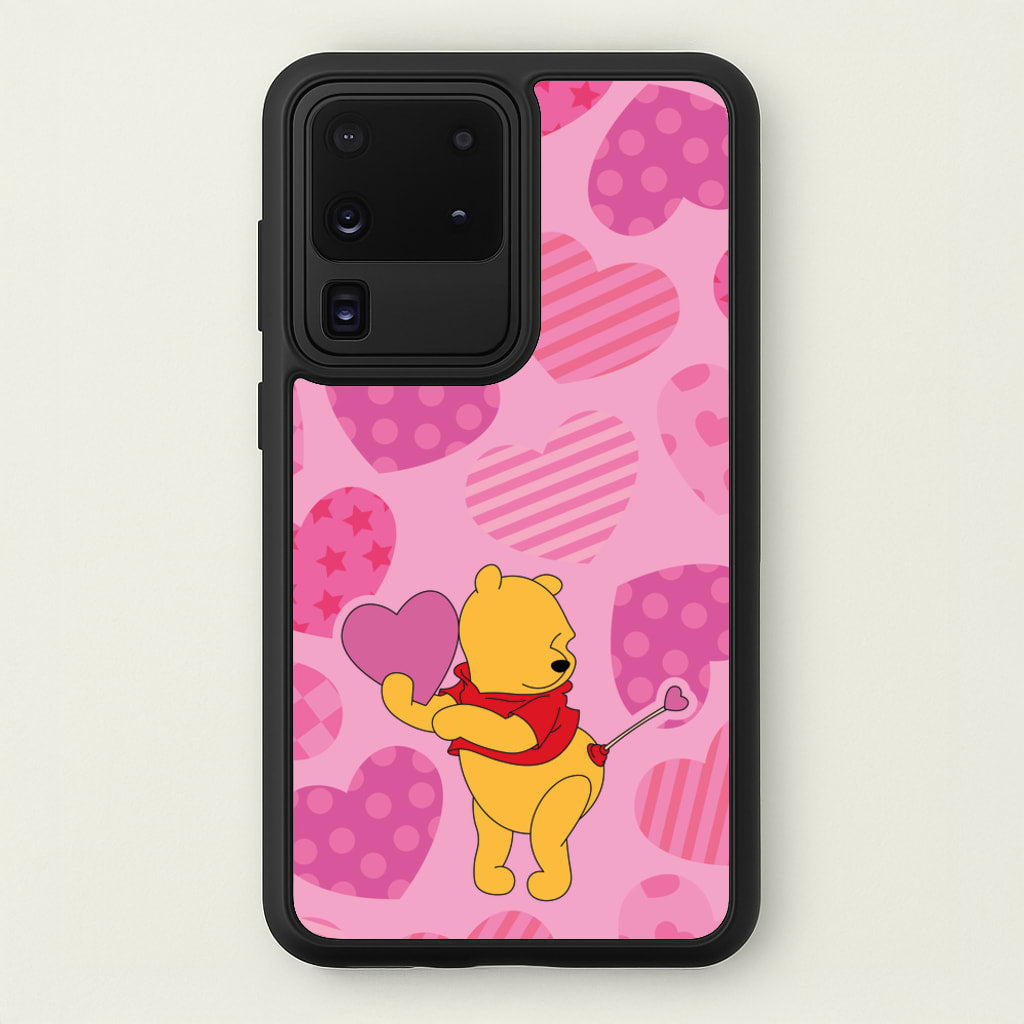 Cupid Pooh Valentine's - Disney Valentine's Phone Case for Galaxy S20 Ultra