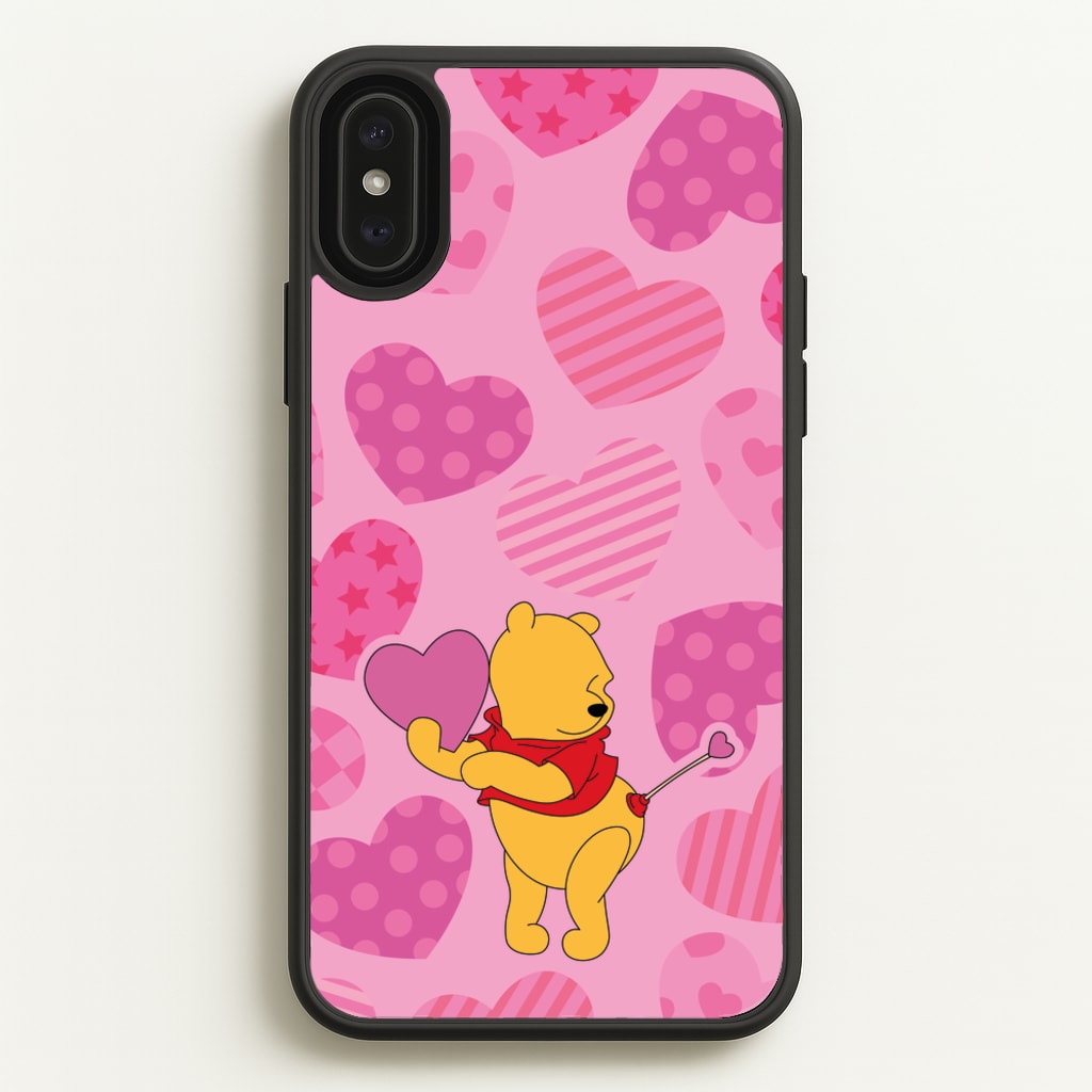 Cupid Pooh Valentine's - Disney Valentine's Phone Case for iPhone XS Max