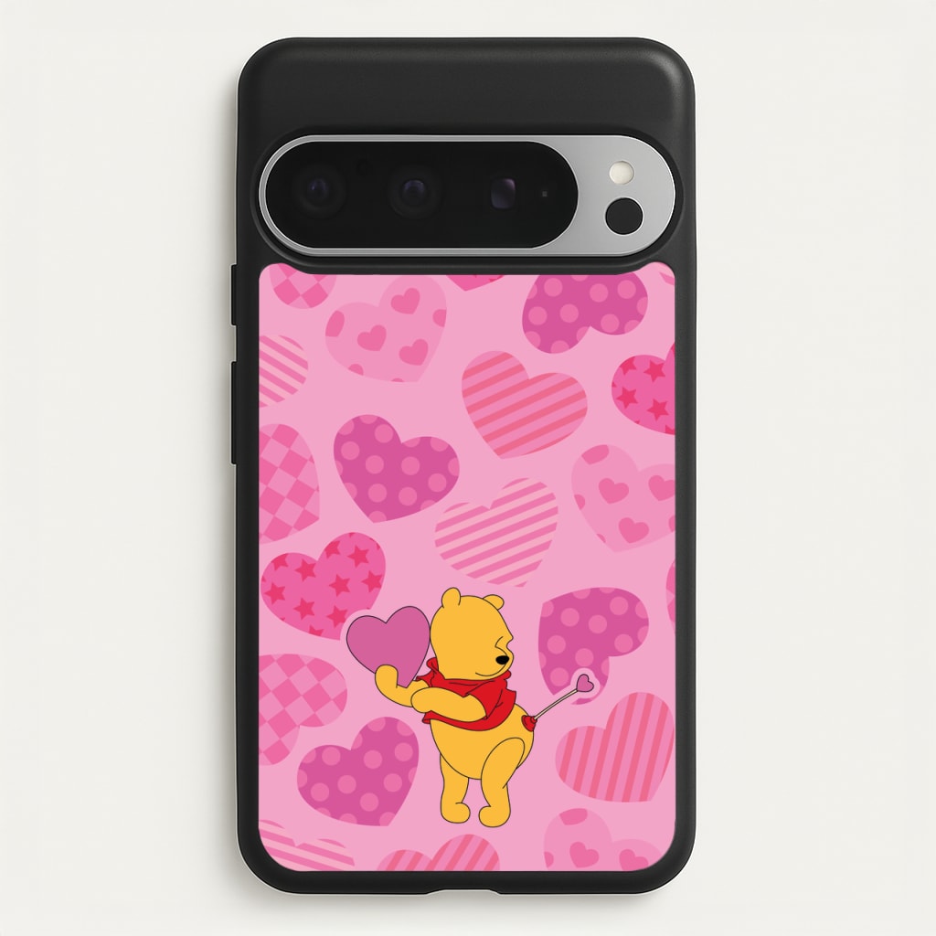 Cupid Pooh Valentine's - Disney Valentine's Phone Case for Google Pixel 9 Pro XL