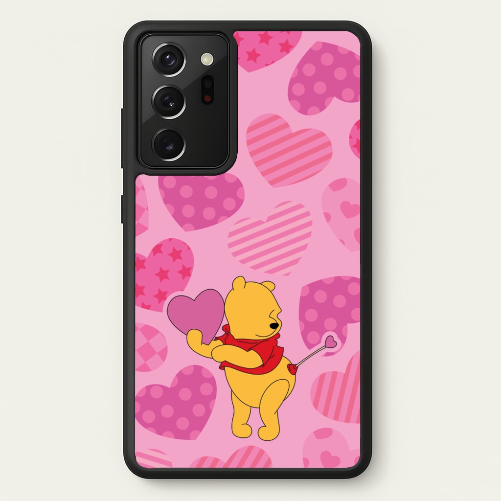Cupid Pooh Valentine's - Disney Valentine's Phone Case for Galaxy Note 20 Ultra