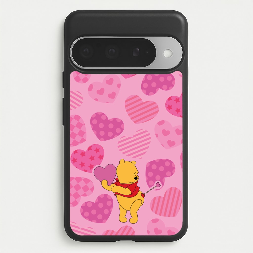 Cupid Pooh Valentine's Phone Case for Google Pixel 10 Pro XL