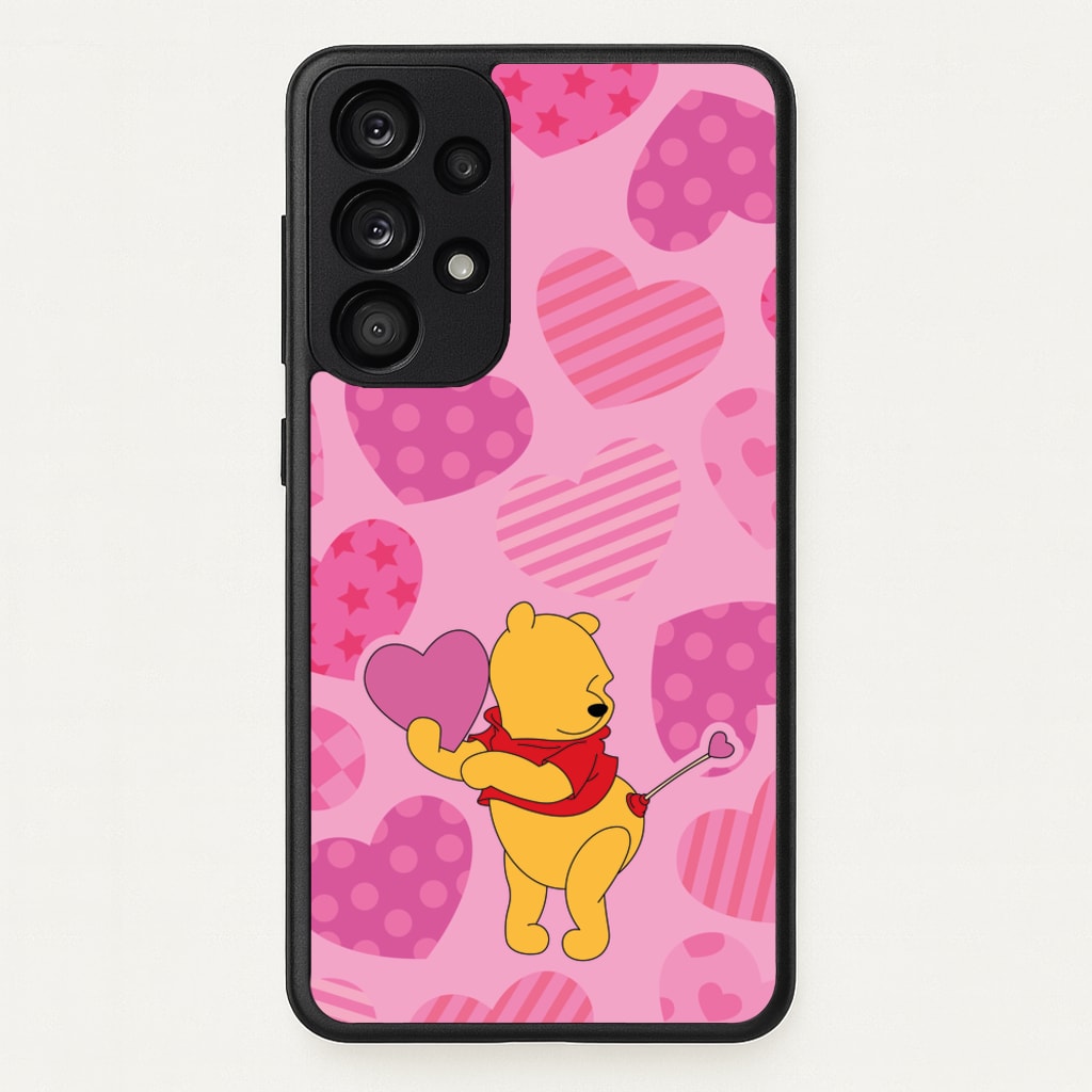 Cupid Pooh Valentine's - Disney Valentine's Phone Case for Galaxy A33