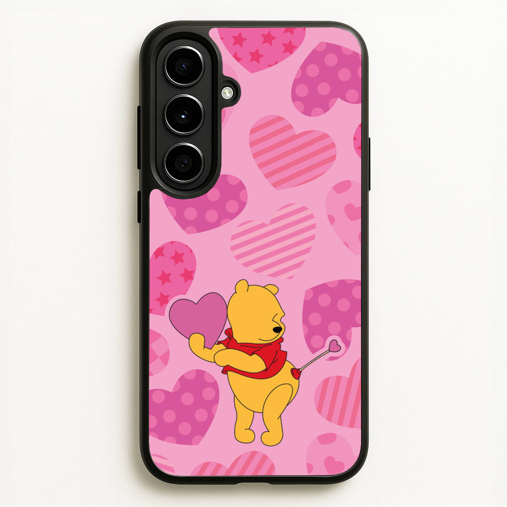 Cupid Pooh Valentine's - Disney Valentine's Phone Case for Galaxy A56