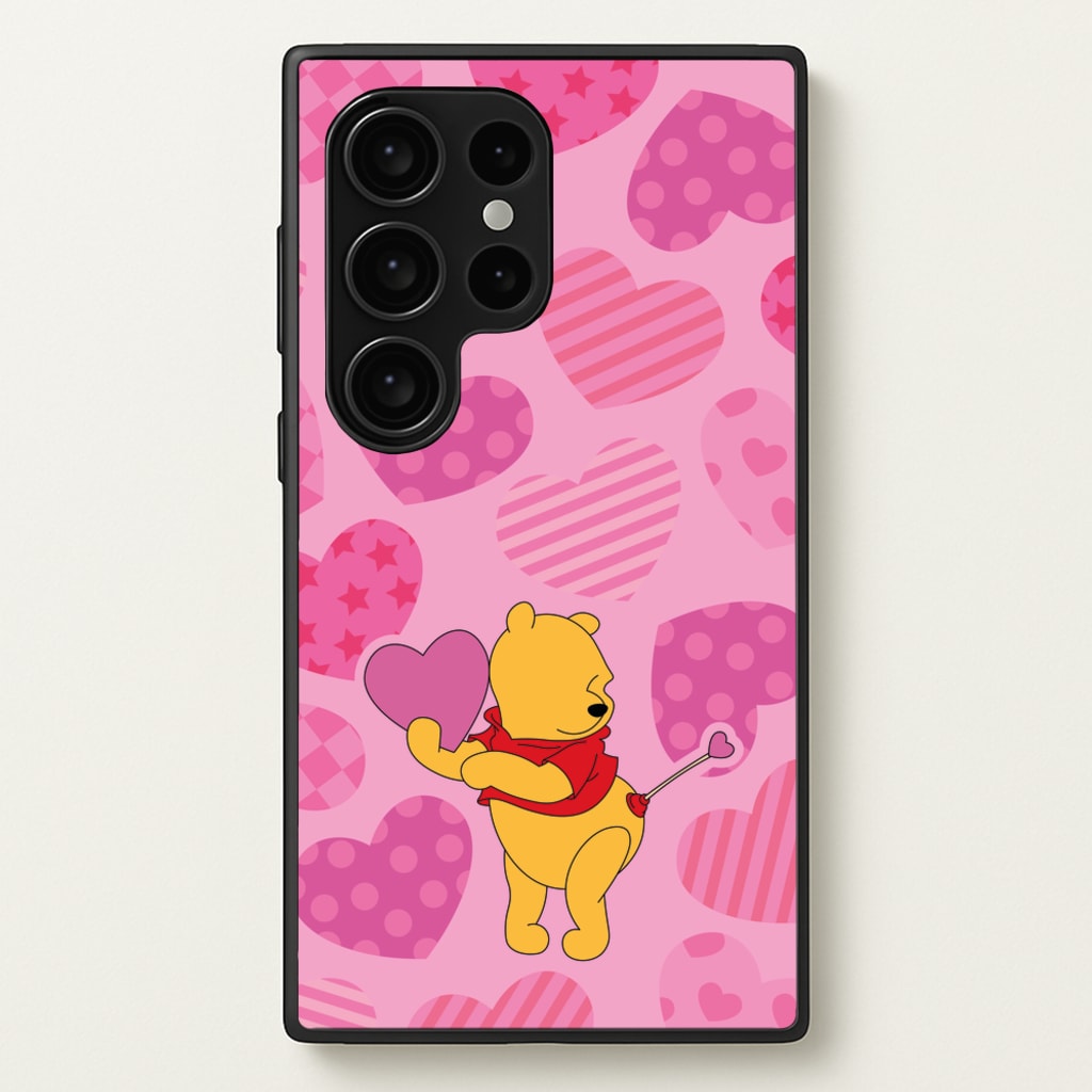 Cupid Pooh Valentine's - Disney Valentine's Phone Case for Galaxy S24 Ultra