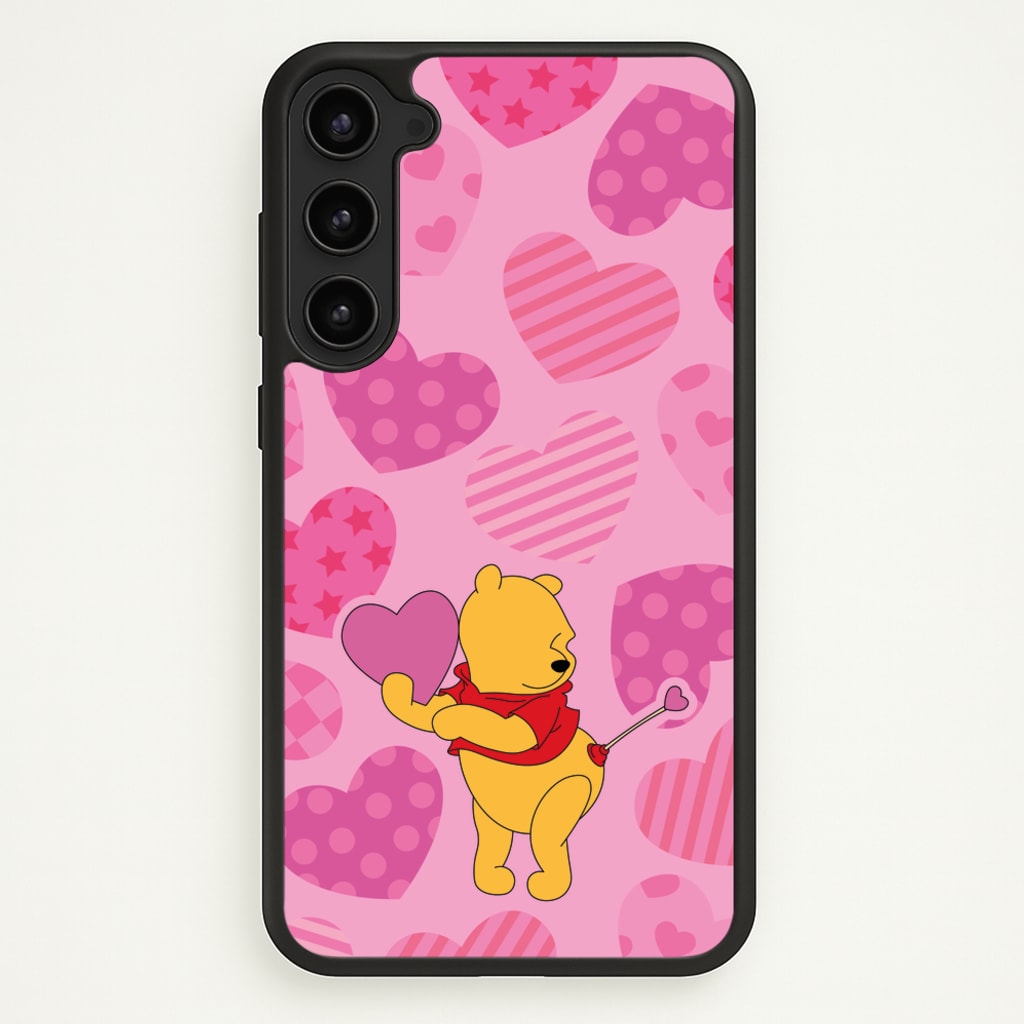 Cupid Pooh Valentine's - Disney Valentine's Phone Case for Galaxy S23