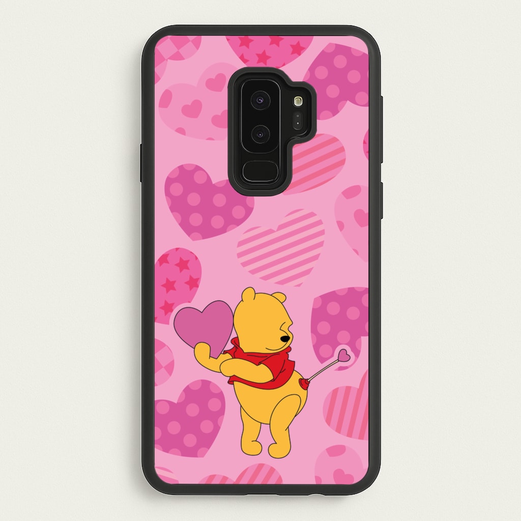 Cupid Pooh Valentine's - Disney Valentine's Phone Case for Galaxy S9 Plus