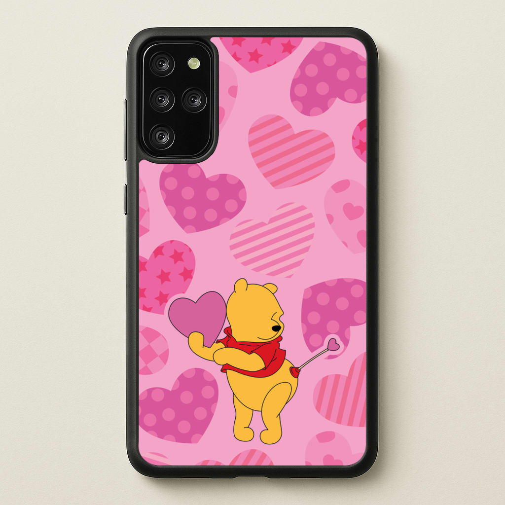 Cupid Pooh Valentine's - Disney Valentine's Phone Case for Galaxy S20 Plus