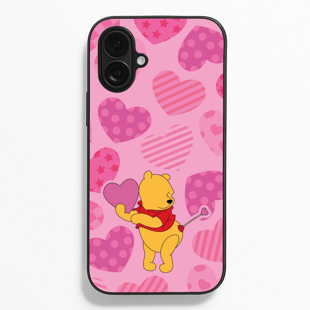 Cupid Pooh Valentine's - Disney Valentine's Phone Case for iPhone 16 Plus