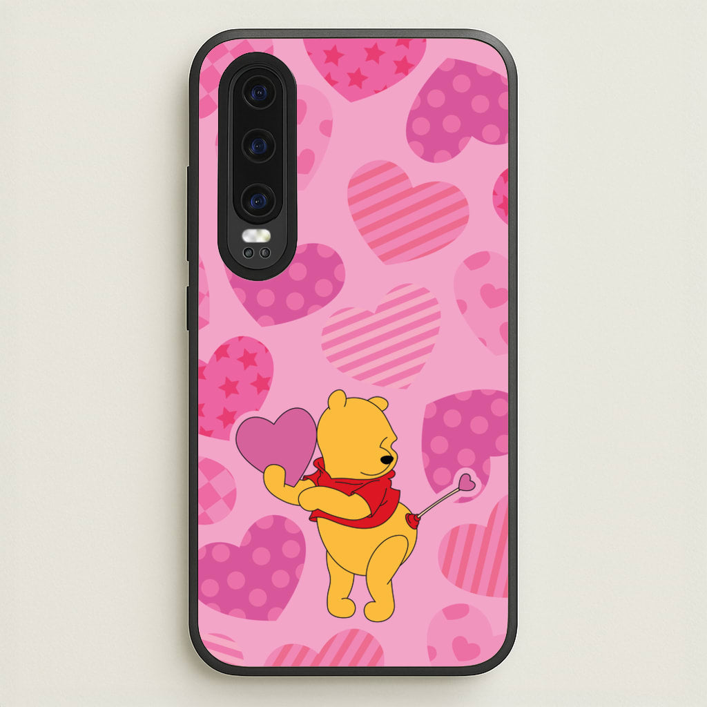 Cupid Pooh Valentine's - Disney Valentine's Phone Case for Huawei P30