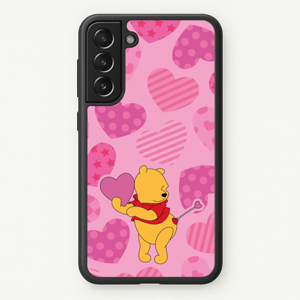Cupid Pooh Valentine's - Disney Valentine's Phone Case for Galaxy S21