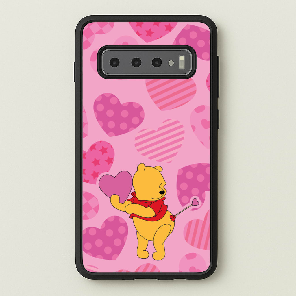 Cupid Pooh Valentine's - Disney Valentine's Phone Case for Galaxy S10