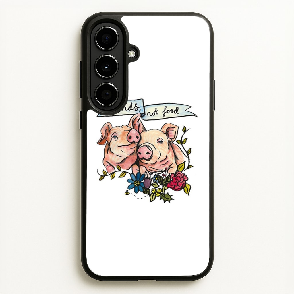 Friends Not Food - Vegan - Vegan Phone Case for Galaxy A56