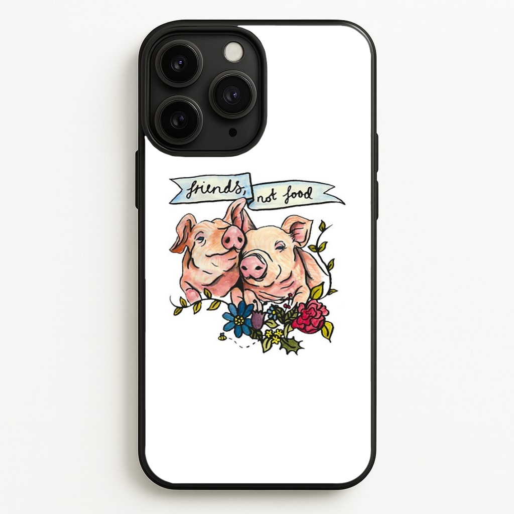 Friends Not Food - Vegan - Vegan Phone Case for iPhone 11 Pro Max
