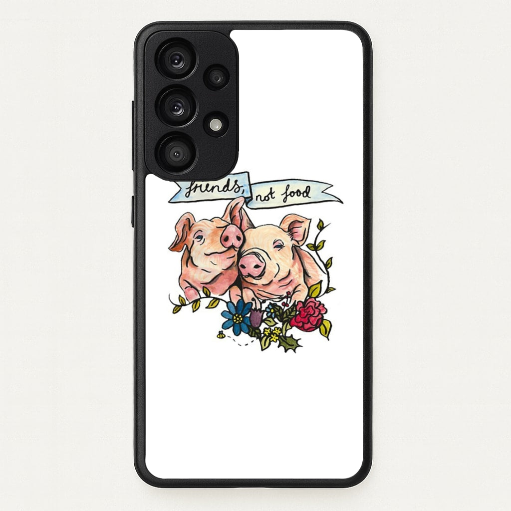 Friends Not Food - Vegan - Vegan Phone Case for Galaxy A33