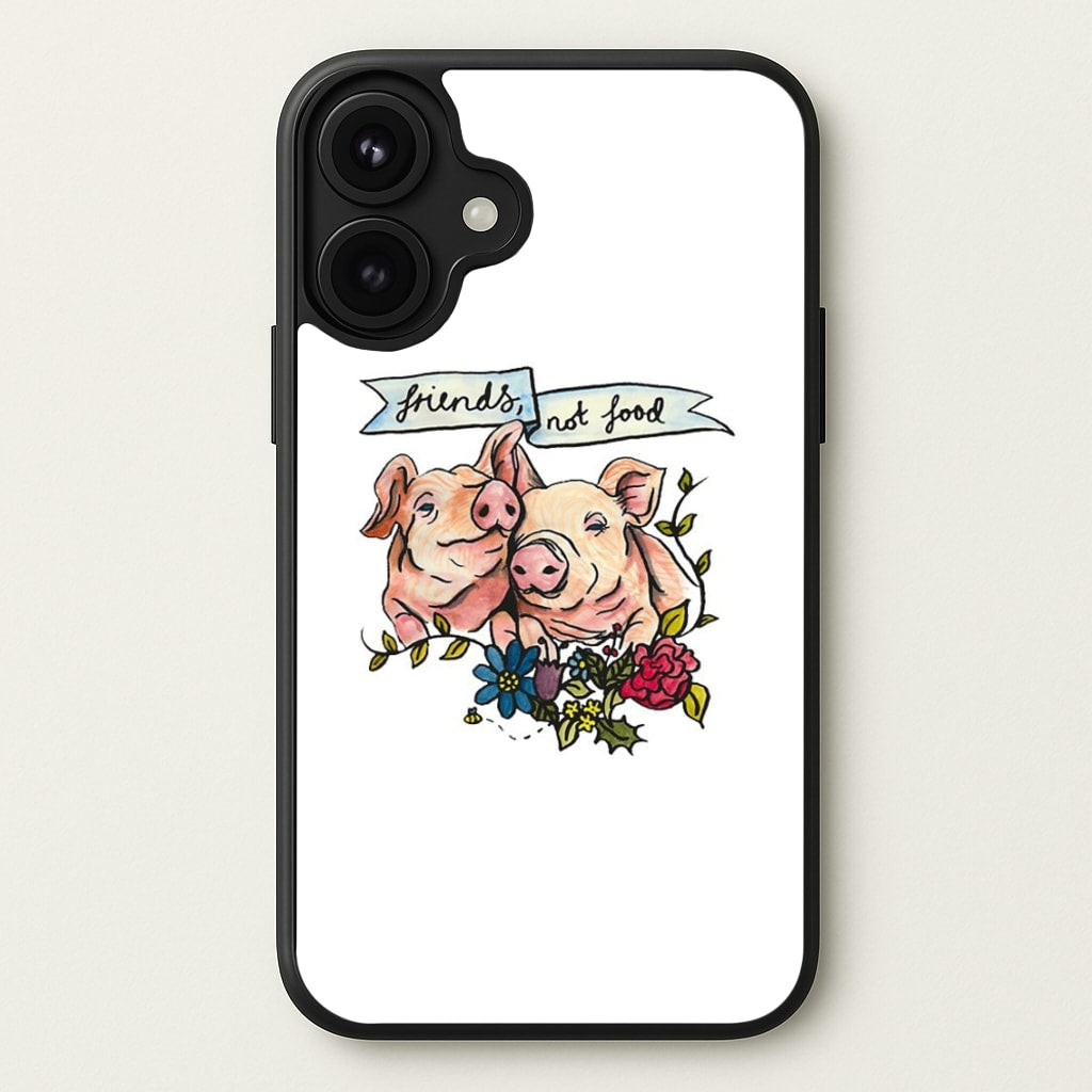 Friends Not Food - Vegan Phone Case for iPhone 17