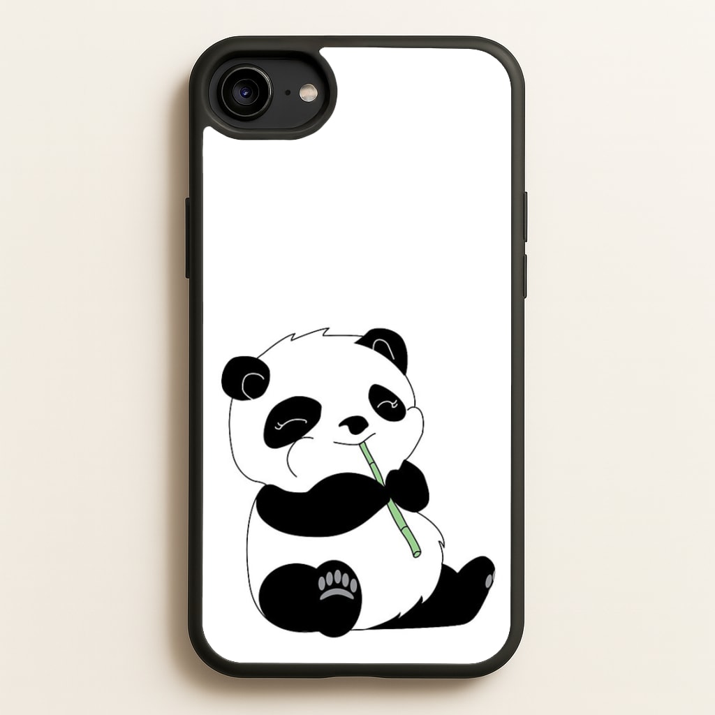 Vegan Panda - Vegan Phone Case for iPhone 6 / 7 / 8 / SE