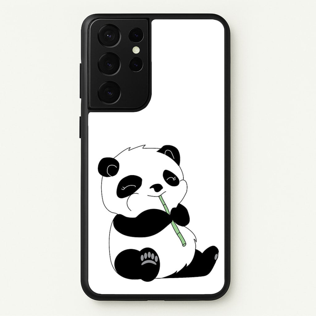 Vegan Panda - Vegan Phone Case for Galaxy S21 Ultra