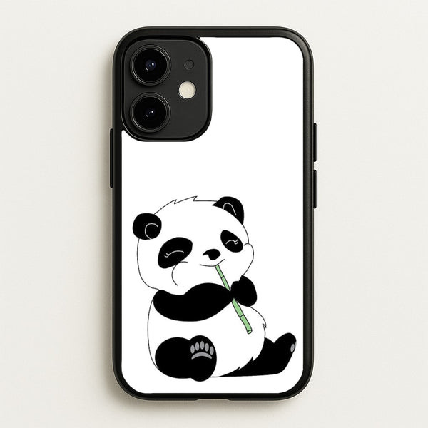 Vegan Panda - Vegan Phone Case for iPhone 12 / 12 Pro