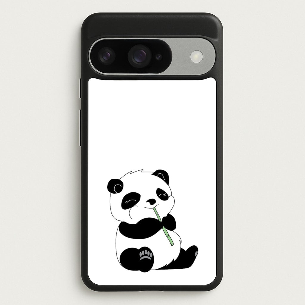 Vegan Panda Phone Case for Google Pixel 10 / 10 Pro