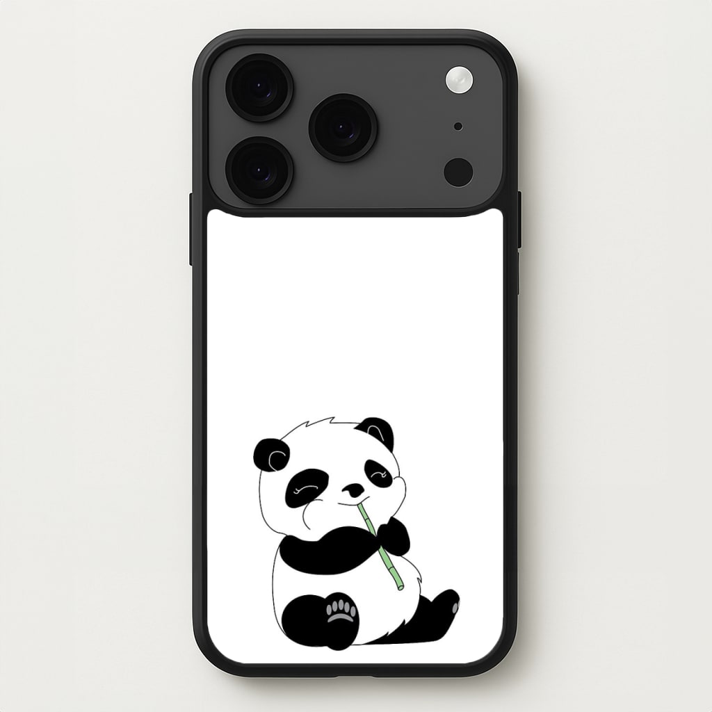 Vegan Panda Phone Case for iPhone 17 Pro