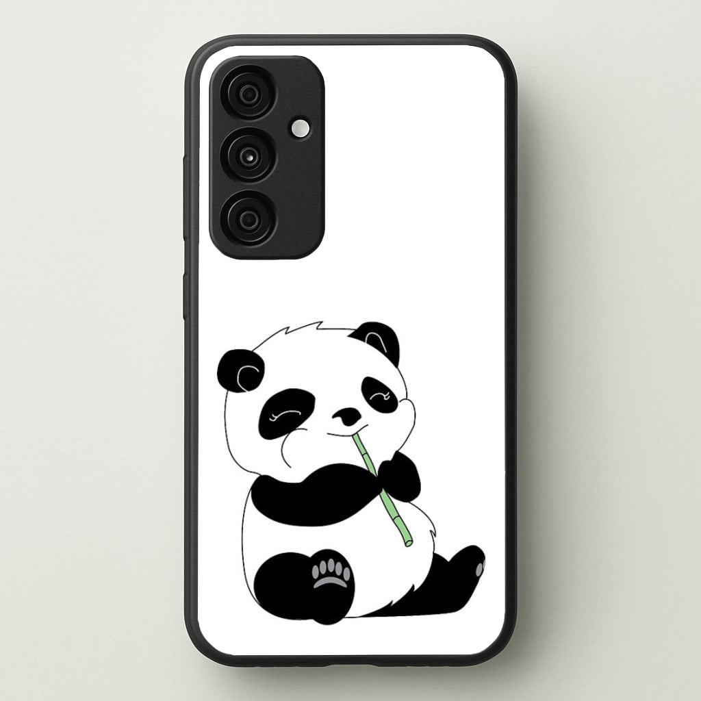 Vegan Panda - Vegan Phone Case for Galaxy A55
