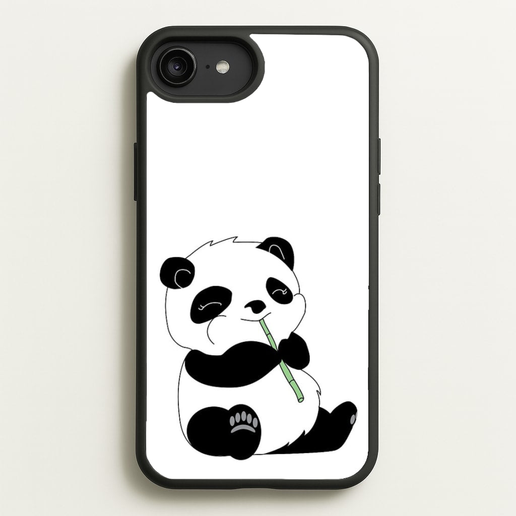 Vegan Panda - Vegan Phone Case for iPhone 6 Plus / 7 Plus / 8 Plus