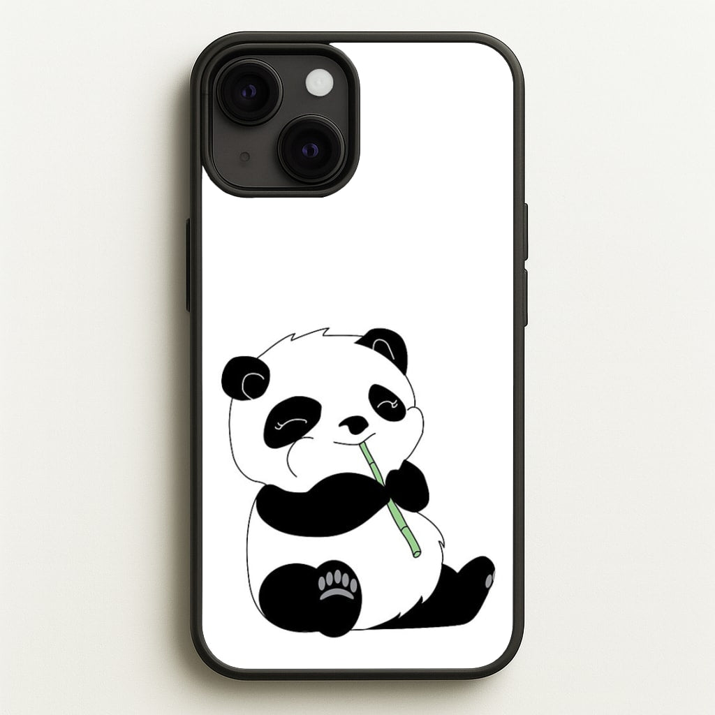 Vegan Panda - Vegan Phone Case for iPhone 13 Mini
