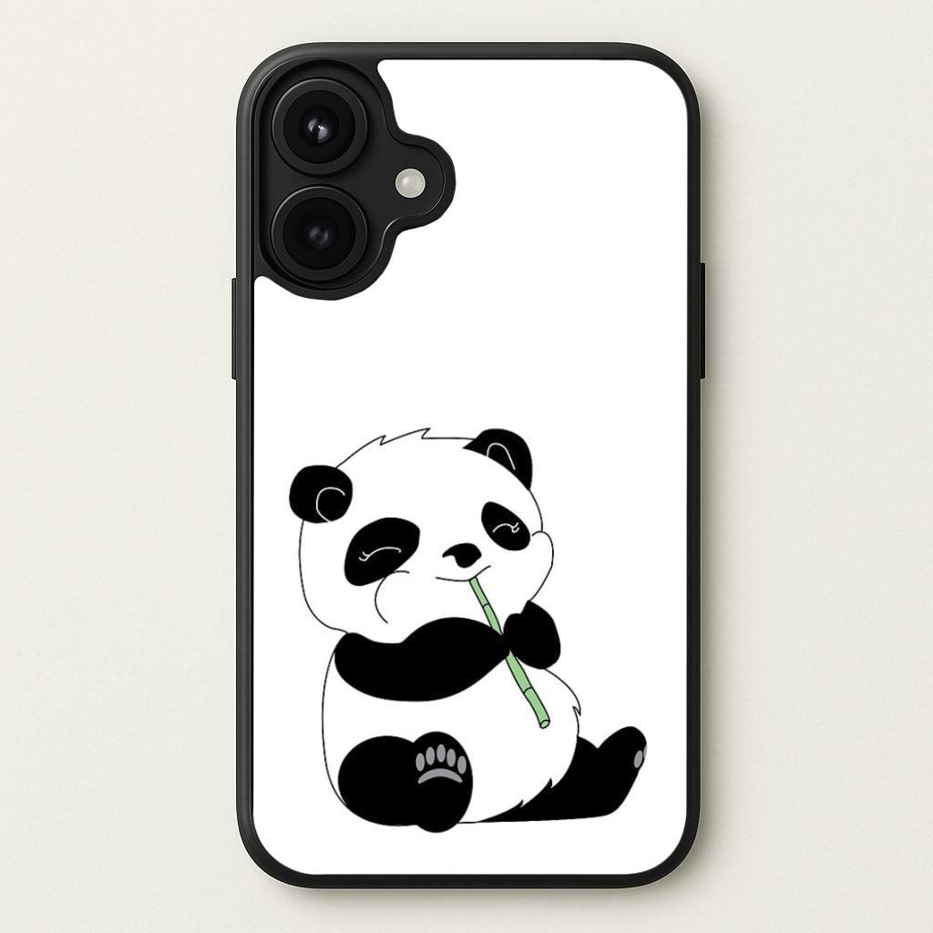 Vegan Panda Phone Case for iPhone 17