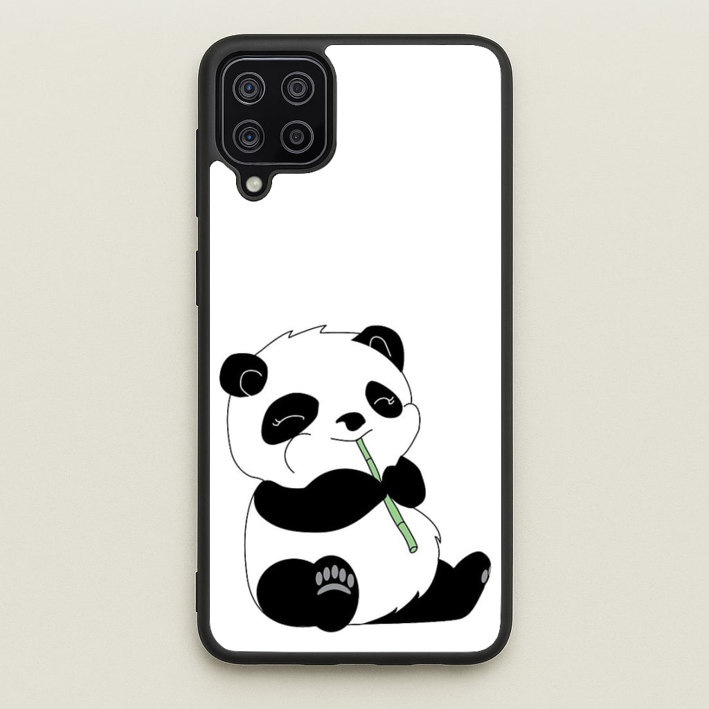 Vegan Panda - Vegan Phone Case for Galaxy A12
