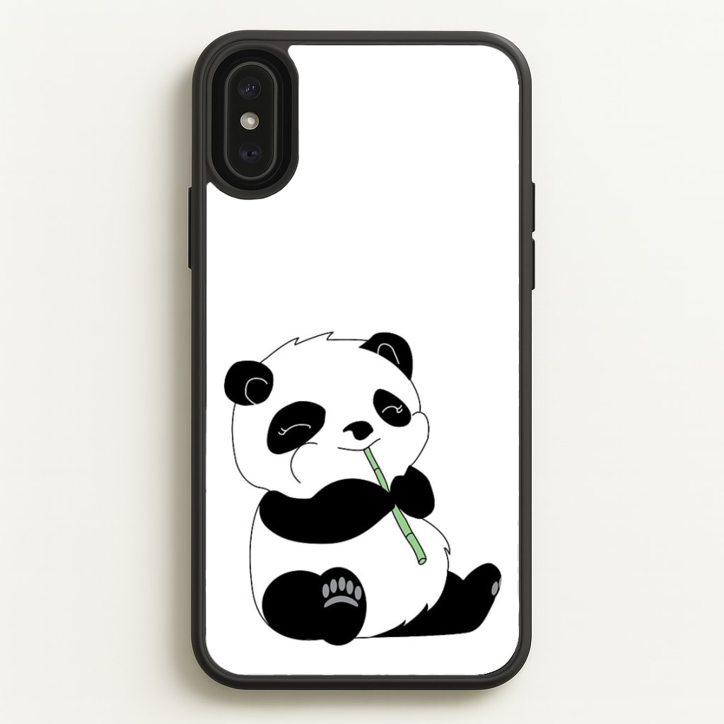 Vegan Panda - Vegan Phone Case for iPhone XS Max