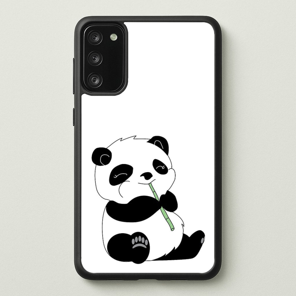 Vegan Panda - Vegan Phone Case for Galaxy S20FE