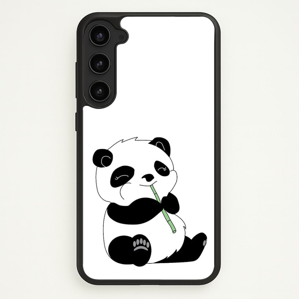 Vegan Panda - Vegan Phone Case for Galaxy S23
