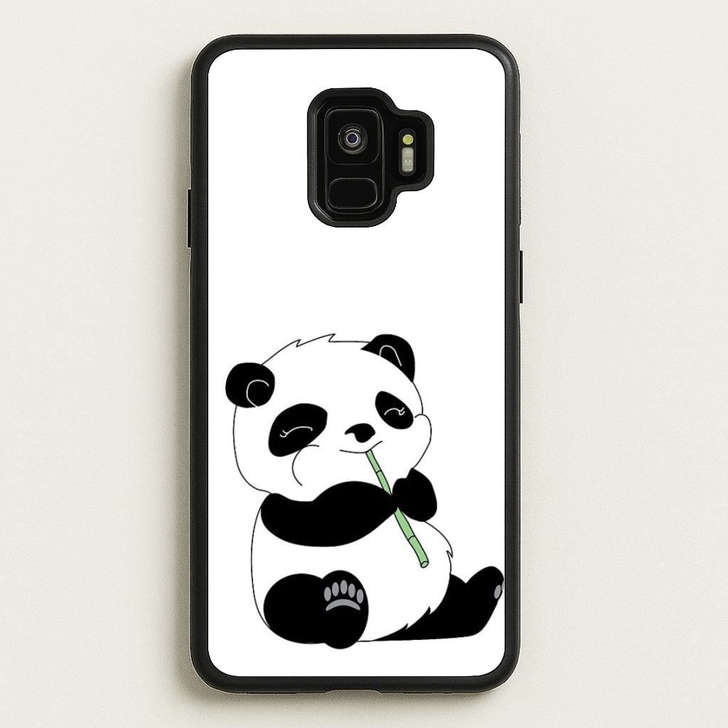 Vegan Panda - Vegan Phone Case for Galaxy S9