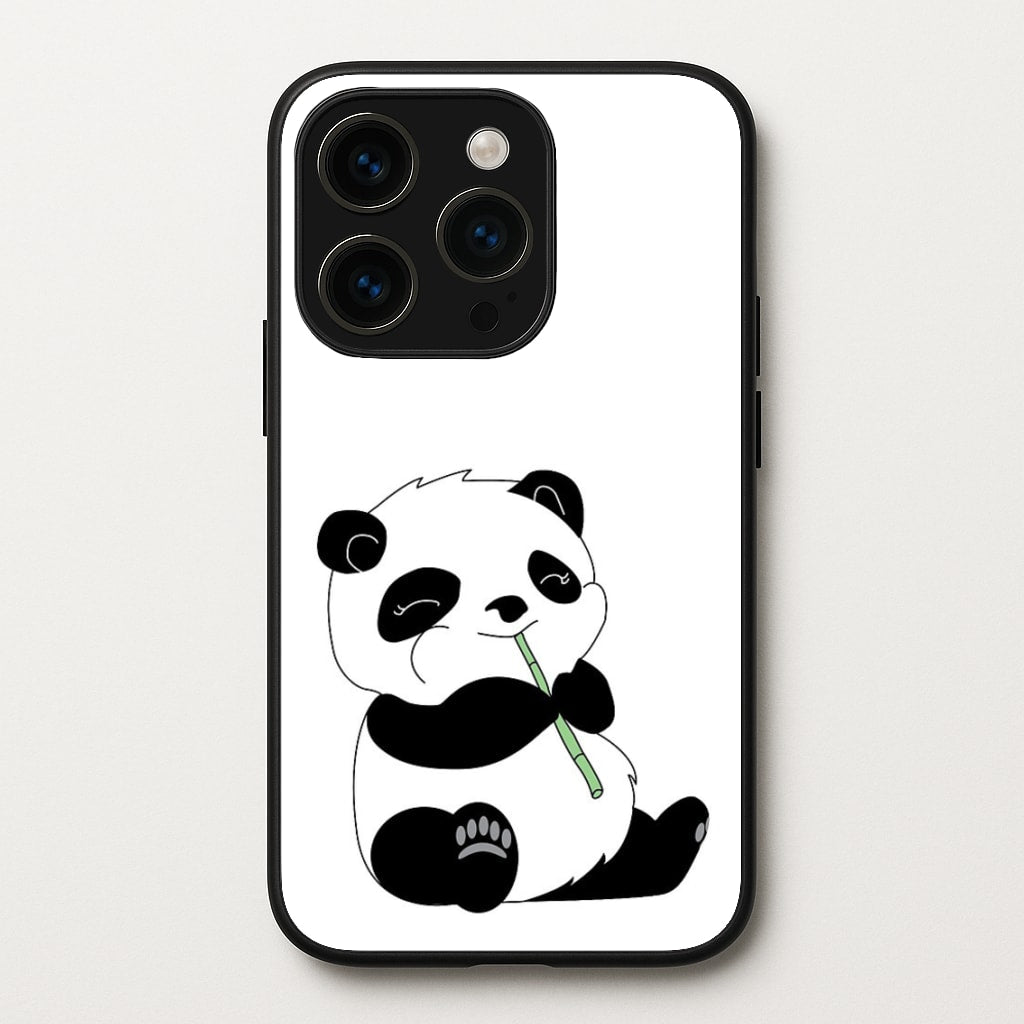 Vegan Panda - Vegan Phone Case for iPhone 15 Pro