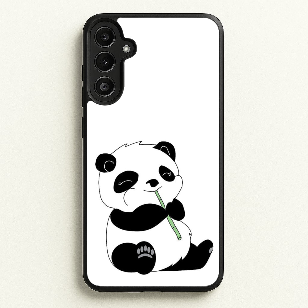 Vegan Panda - Vegan Phone Case for Galaxy A34