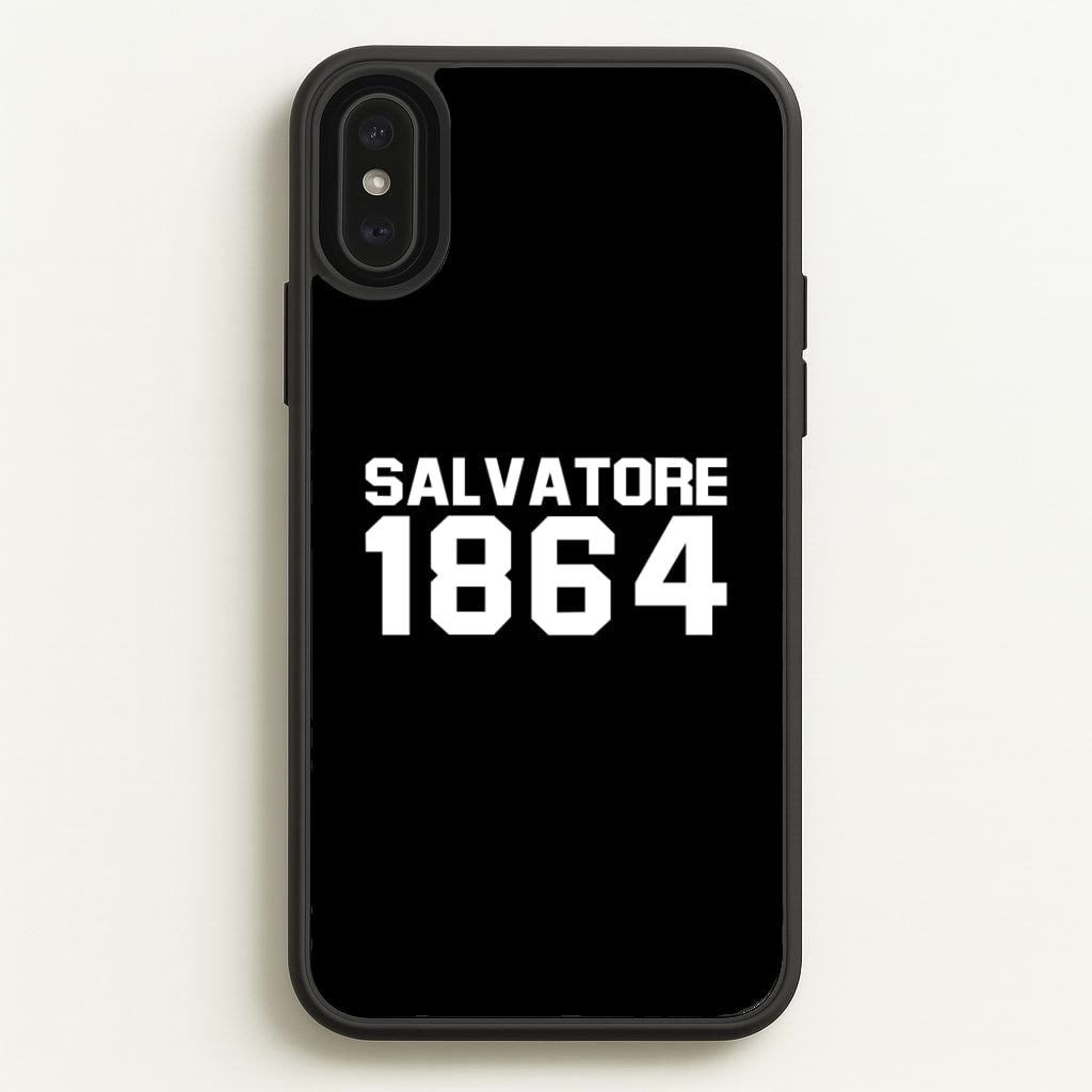 Salvatore 1864 - VD - marble Phone Case for iPhone XS Max